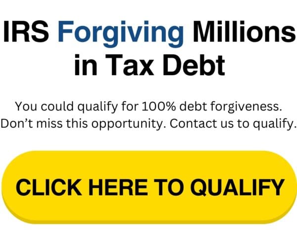 IRS Debt Forgiveness Program Update