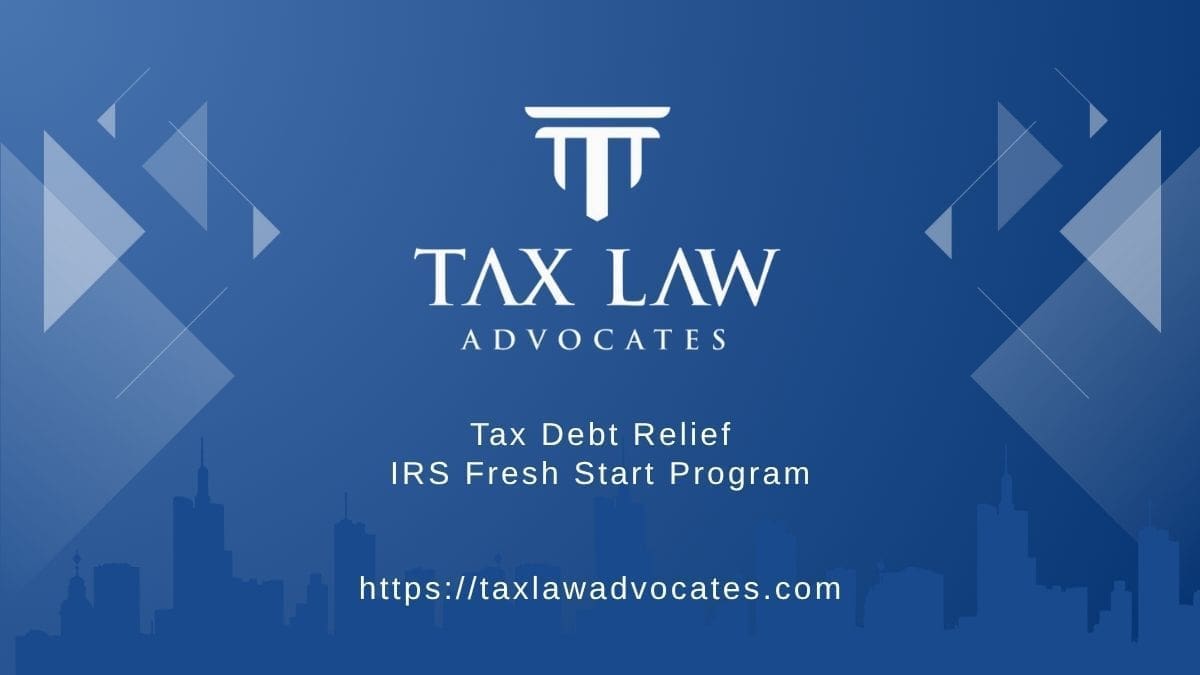 Tax Law Advocates - Tax Debt Relief Lawyers