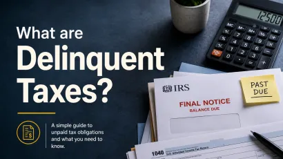 What are Delinquent Taxes?