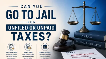 Go to jail for unfiled taxes