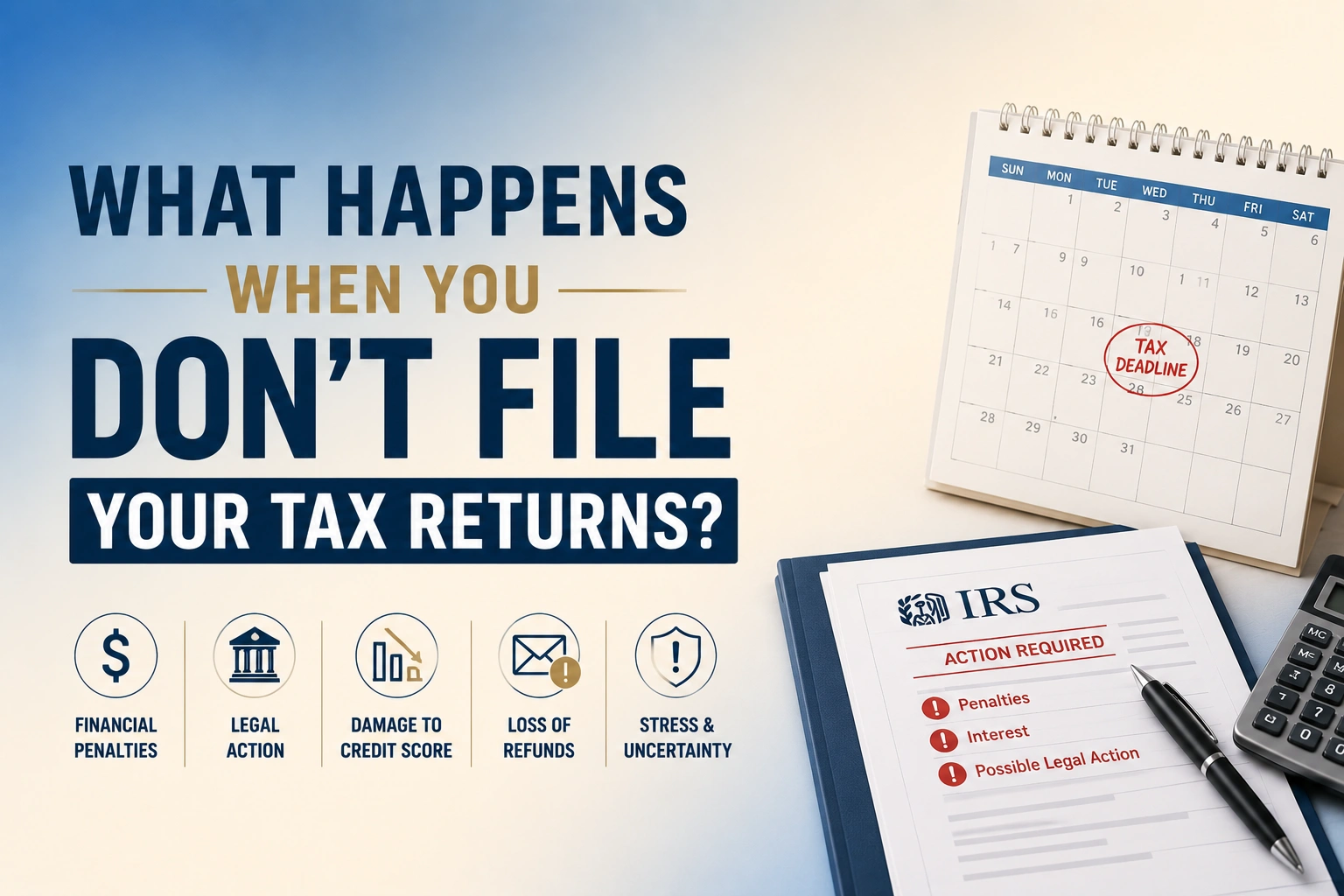 What Happens When You Don’t File Your Tax Returns_