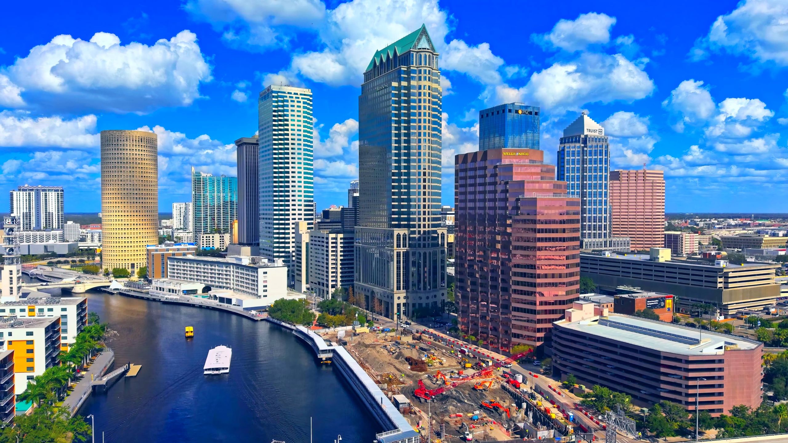 Tampa skyline representing local IRS tax relief services