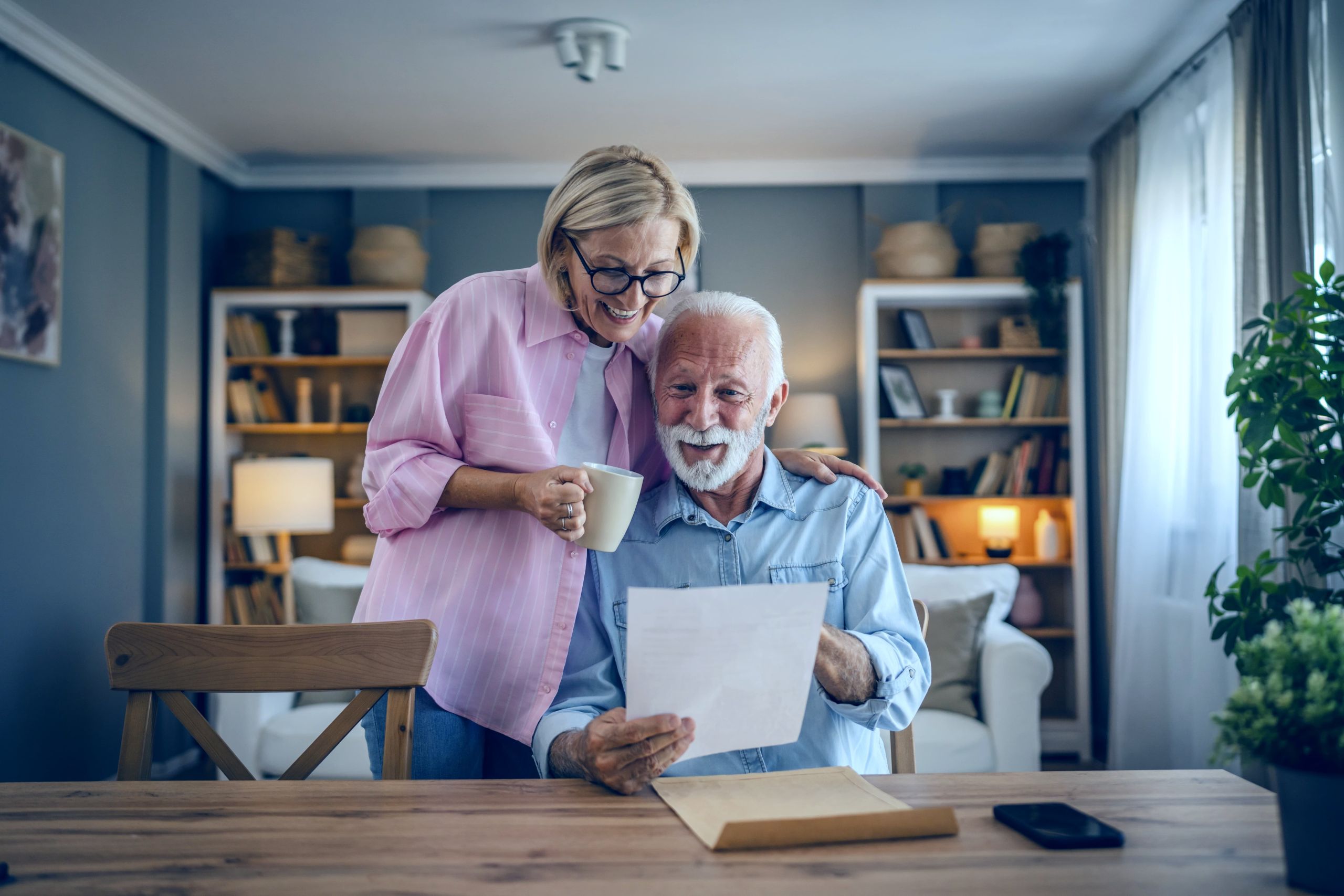 Couple reviewing IRS Fresh Start Program options with a tax professional in Tampa