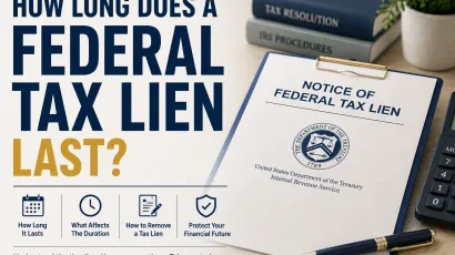 How long does a tax lien last