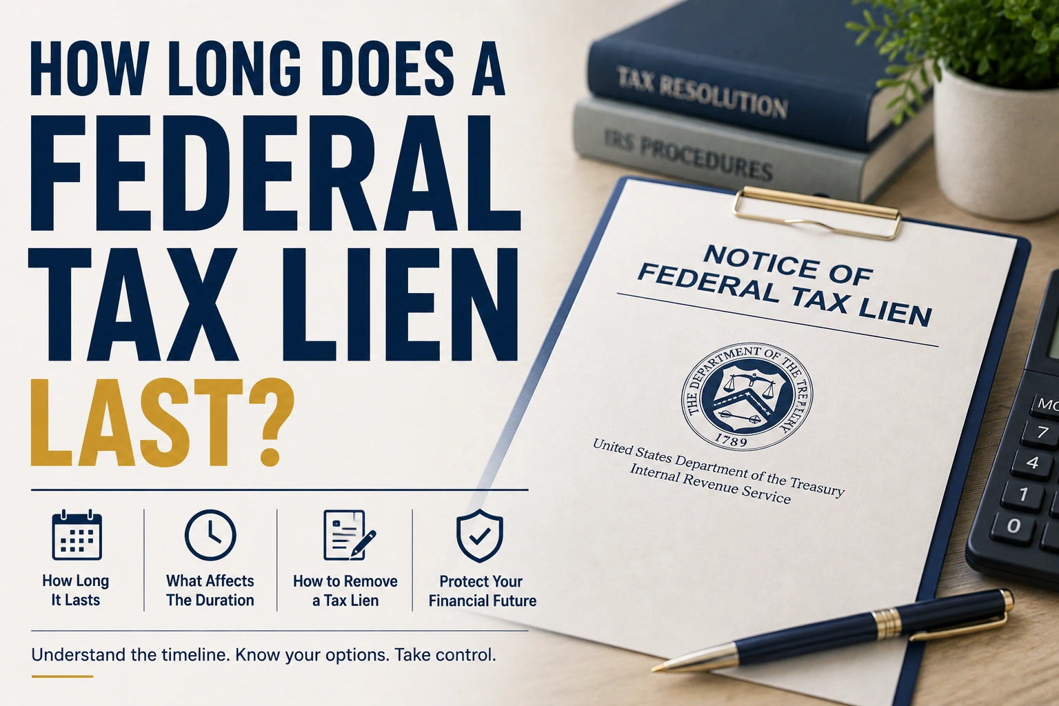 How long does a tax lien last