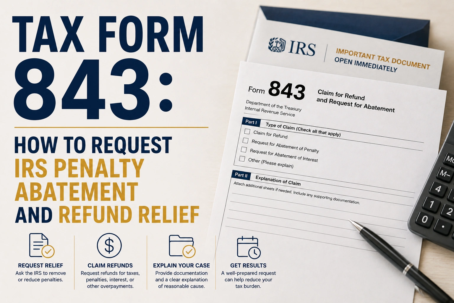 How to request IRS penalty abatement