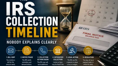 IRS collection timeline overview