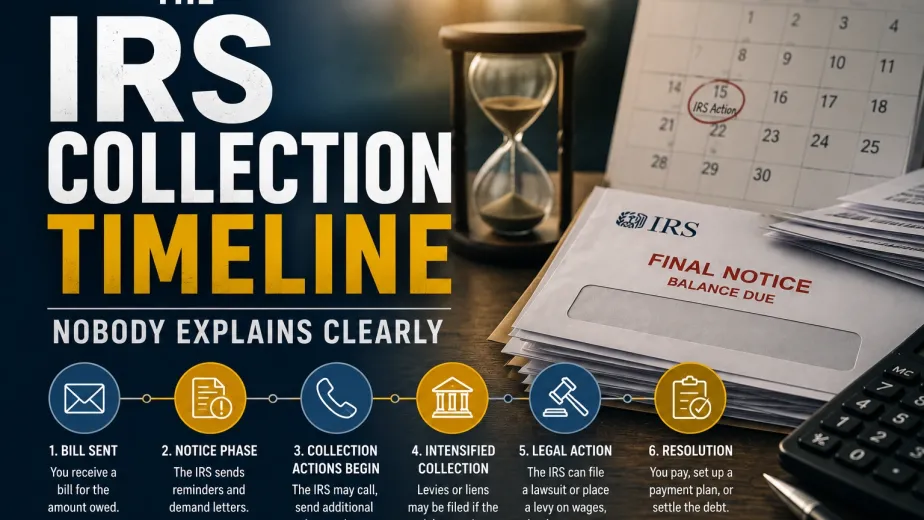IRS collection timeline overview