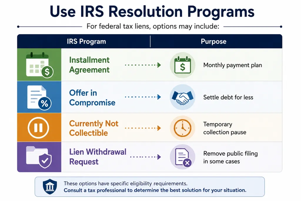 IRS resolution programs overview