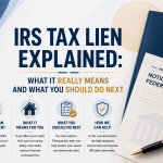 IRS Tax Lien Explained: What It Really Means and What You Should Do Next