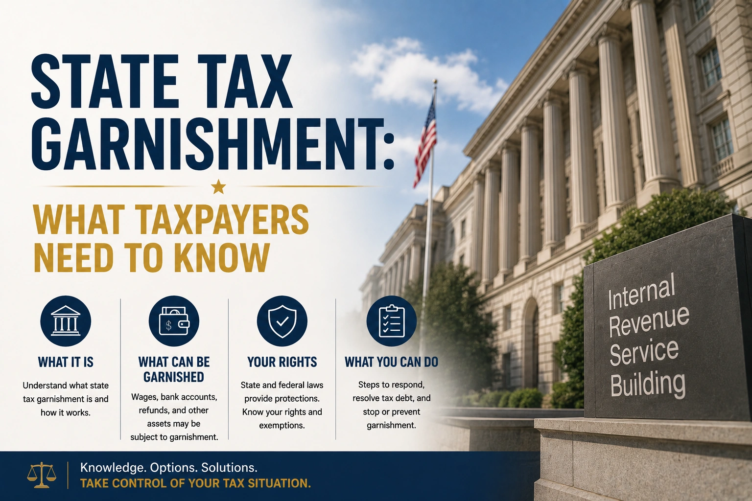 State tax garnishment