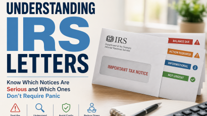 Understanding IRS notices and actions