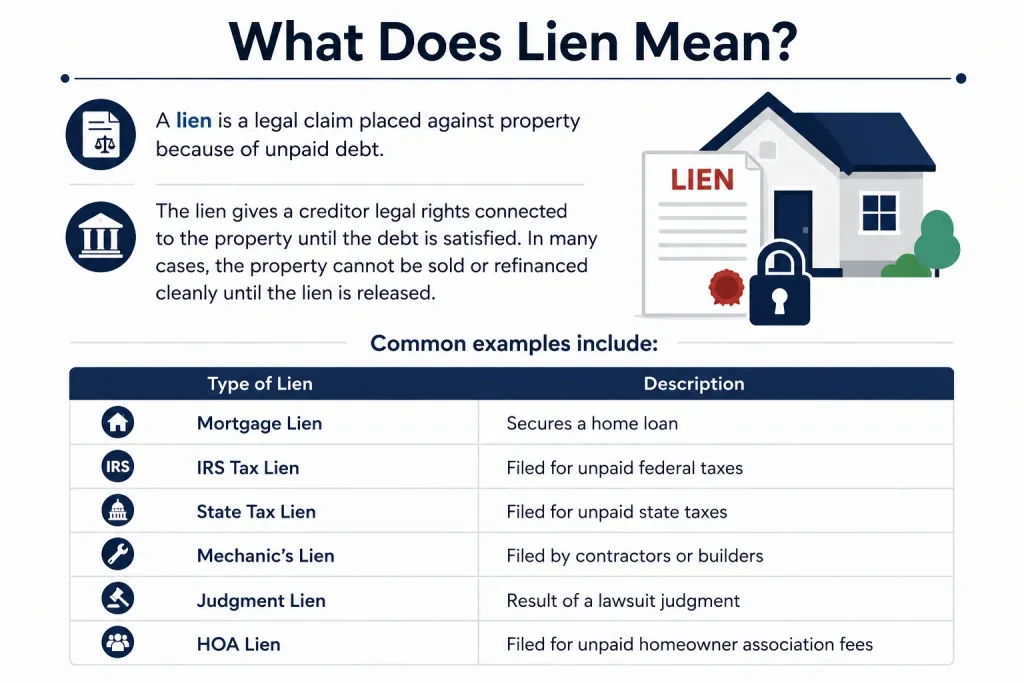 What is a lien
