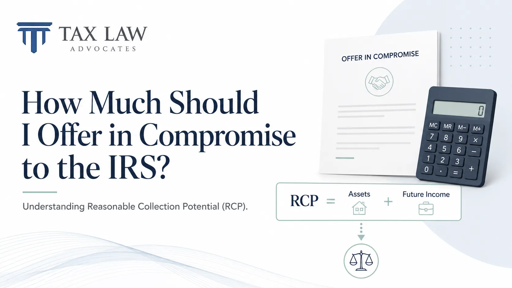 IRS Offer in Compromise: