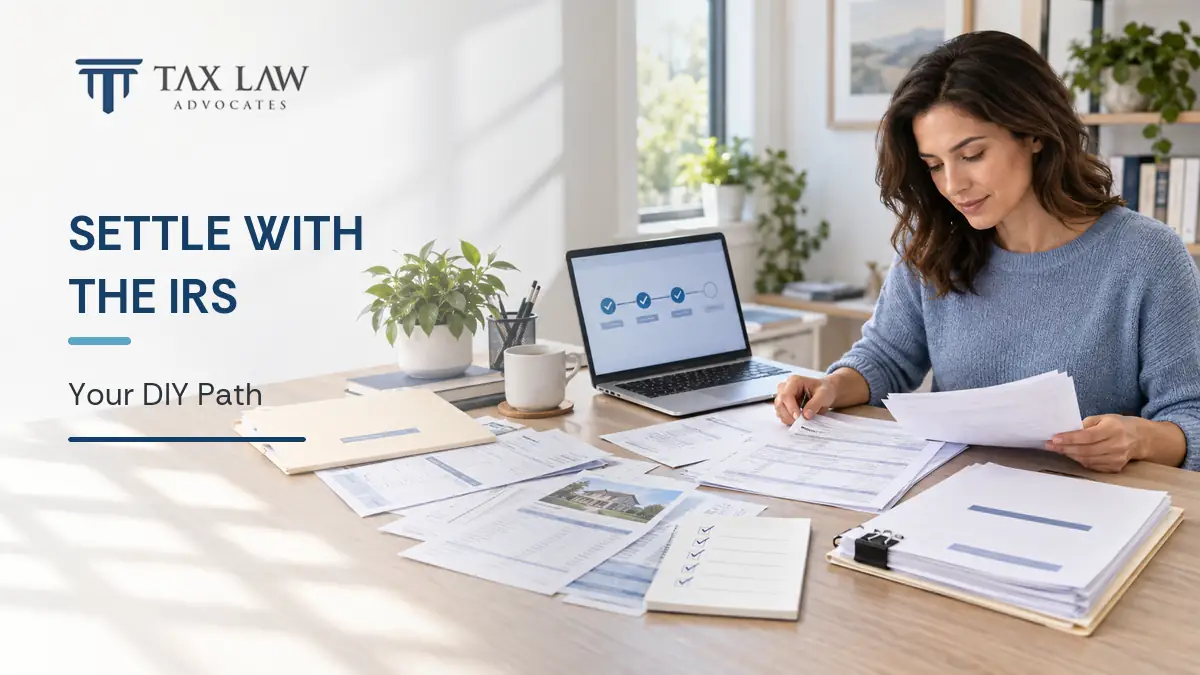 how to settle with the irs by yourself featured