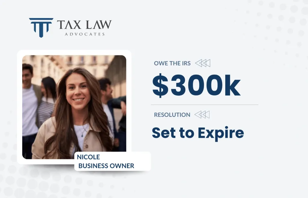 $300k Business Tax Debt Placed